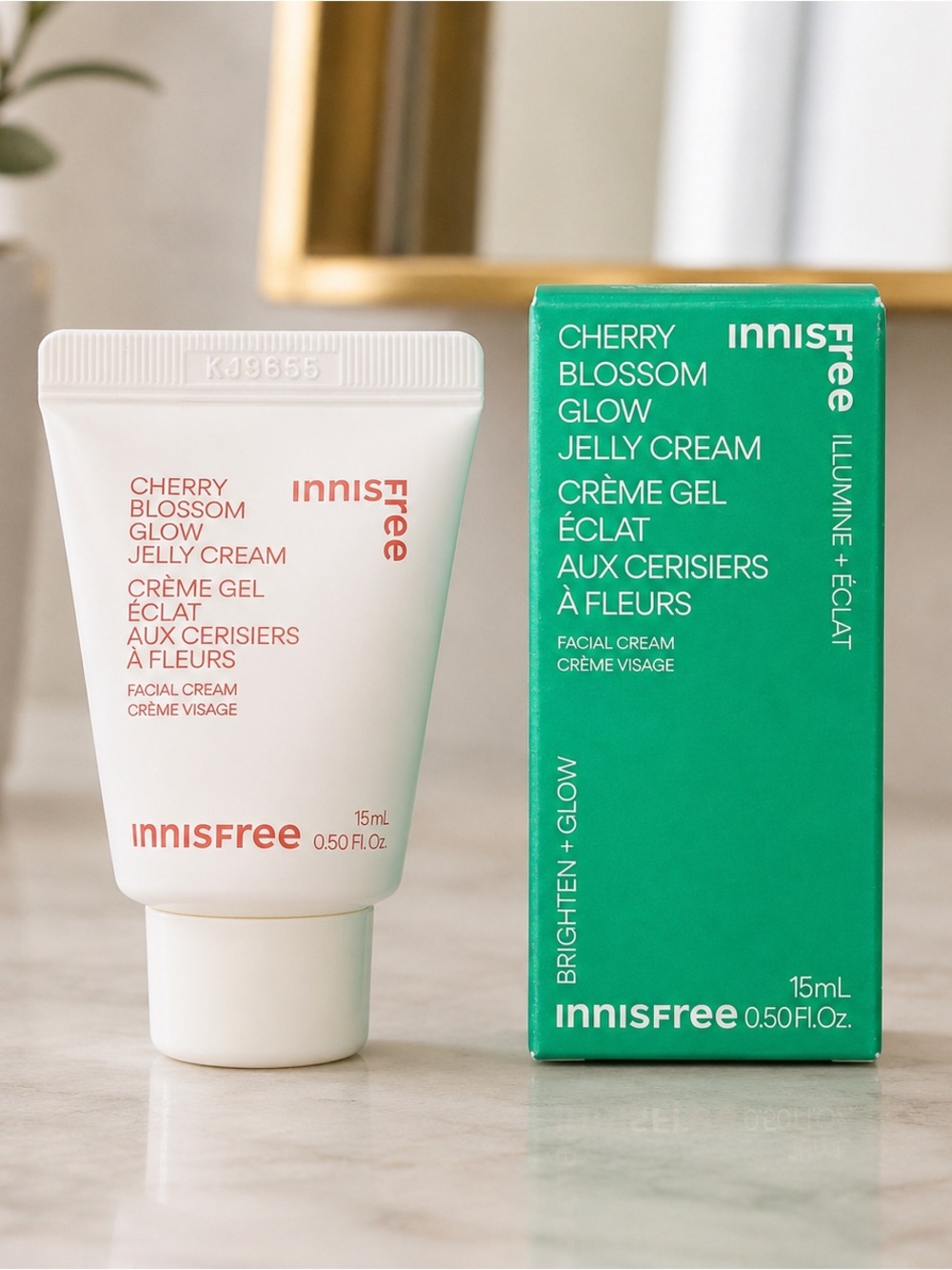 Innisfree Cherry Blossom Glow Jelly Cream 15 mL - NIB